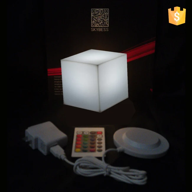 Christmas Deco IP65 D10cm led party decors led samll cube free shipping 10pcs/Lot