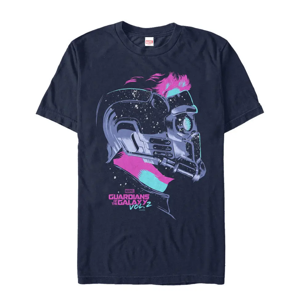 

MARVEL GUARDIANS OF THE GALAXY VOL. 2 SPACE LORD MENS T SHIRT SM TO 3XL Fashion Men And Woman T Shirt Free Shipping