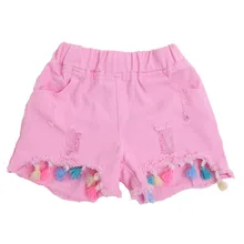 Новинка года; сезон весна-осень-зима-лето; шорты с кисточками для маленьких мальчиков и девочек; удобная Милая одежда для малышей; одежда для детей