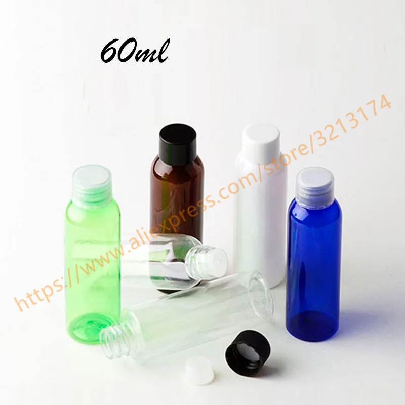 Мини бутылка с пластиковой крышкой и редуктором 60 мл|plastic bottle with lids|plastic lidscontainer oil |