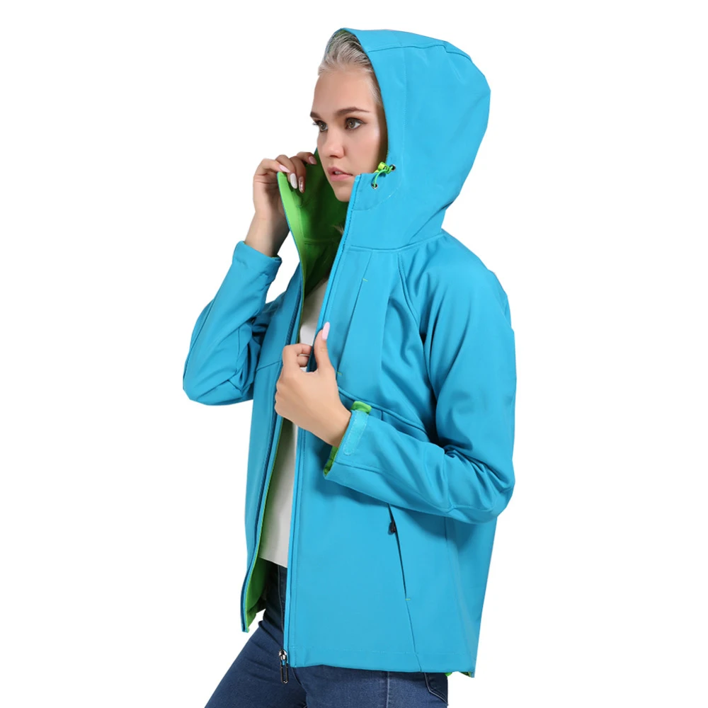 

Women Winter Hooded Couple Sports Coats Hiking Softshell Autumn Waterproof Camping Trekking Outdoor Fleece Jackets