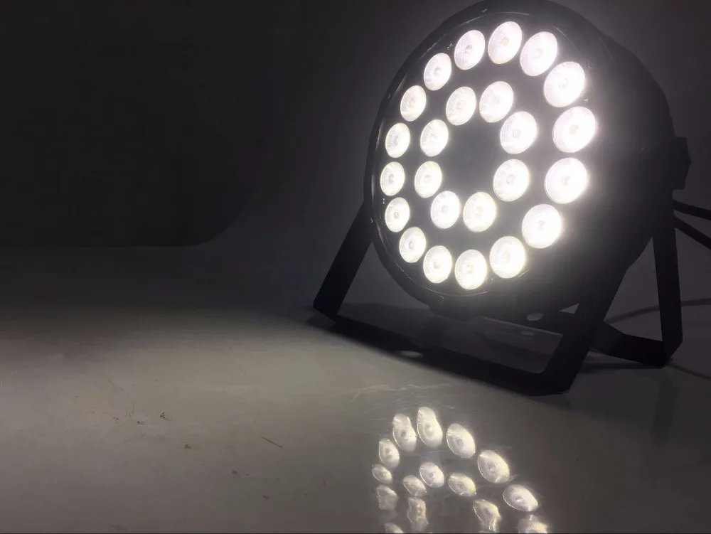 8 шт./24X12W дистанционный led Par свет + кейс для полета прожектор RGB dmx512 Диско свет/led