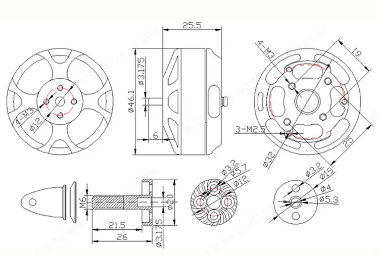 4 шт./лот sunnysky X4108S 380KV 480KV 600KV 690KV Outrunner бесщеточный двигатель для многороторного самолета многоосевой двигатель дисковый двигатель