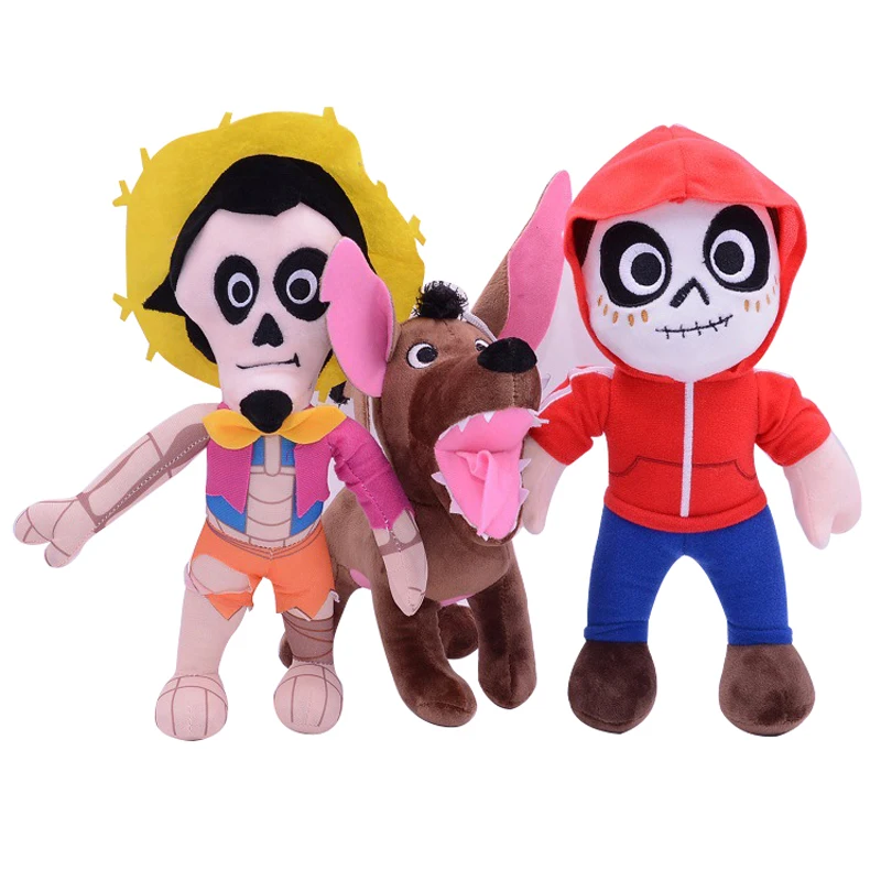 

Movie COCO Pixar Plush Toy Doll 30cm Miguel Hector Dante Dog Plush Toys Soft Stuffed Toys for Children Kids Christmas Gifts