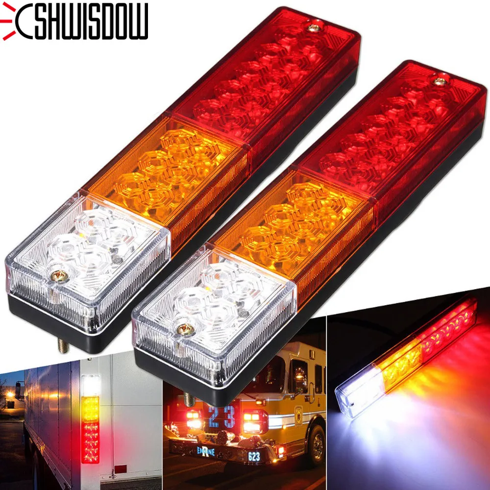 2 шт. 20LED авто Стоп задний тормоз заднего хода светильник поворота Индикатор 12V 24V