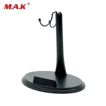 Support de modèle à échelle 1/6 accessoires de figurines d'action présentoir en plastique réglable en forme de U avec plaque signalétique pour les modèles de figurines