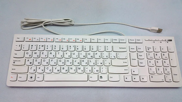 MAORONG торговая русская компьютерная клавиатура с цифровой клавиатурой для lenovo настольного компьютера ноутбука USB PS2 клавиатура