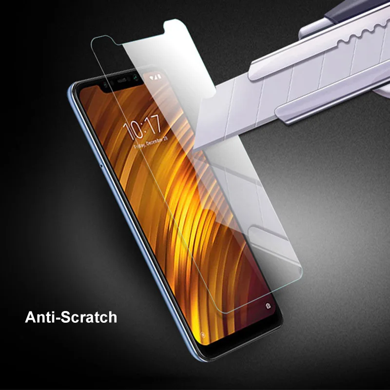 3 шт. для Xiaomi Pocophone F1 Защитная пленка для экрана из закаленного стекла 9 H для Xiaomi Poco phone F1 накладка из стекла