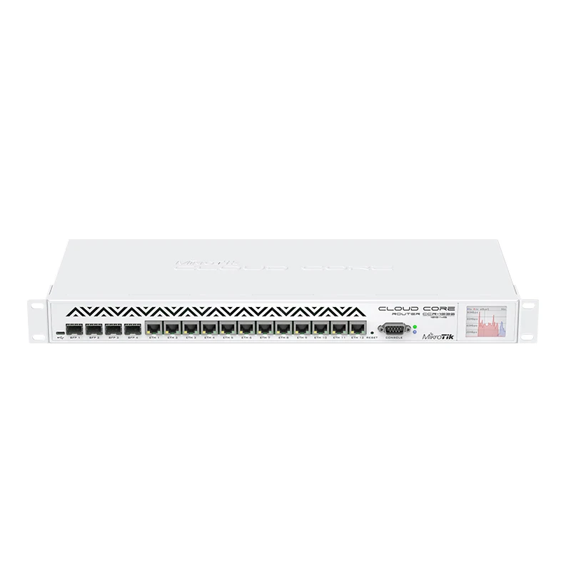 

Mikrotik CCR1036-12G-4S 1U стойка, 12x гигабитный маршрутизатор Ethernet