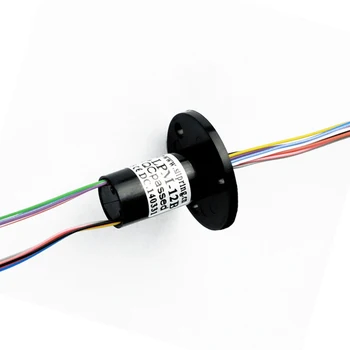 

Robot Slip Ring 12 Circuits Compact Body Size 12.5mm Diameter Gold To Gold Contact Material Low Resistance Coatings