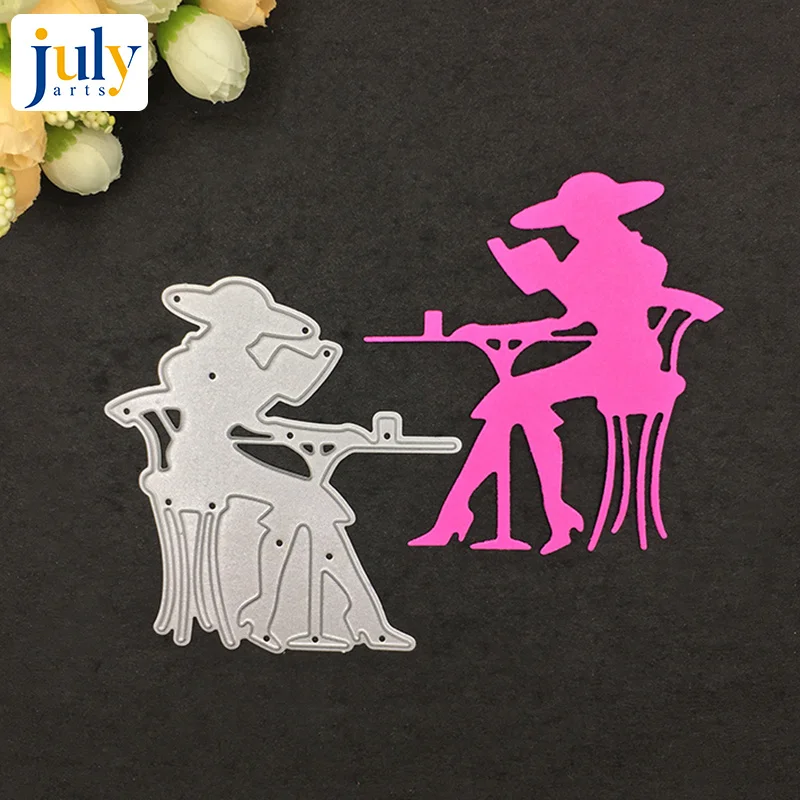 

Julyarts Dies Scrapbooking DIY Carbon Steel Metal Cutting Dies Reading Ms Embossing Cutter Die Paper Nouveau Arrivage