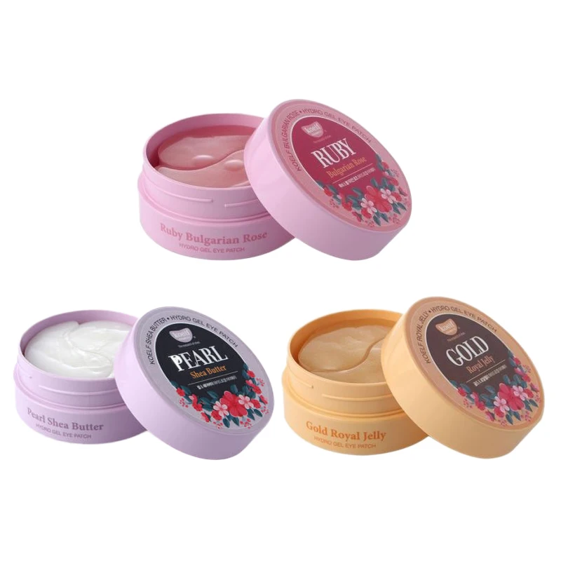 

Korea Cosmetics KOELF Eye Mask ( Pearl Shea Butter + Bulgarian Rose + Gold Royal Jelly ) Eye Patch Anti Wrinkle Mask Eye Care