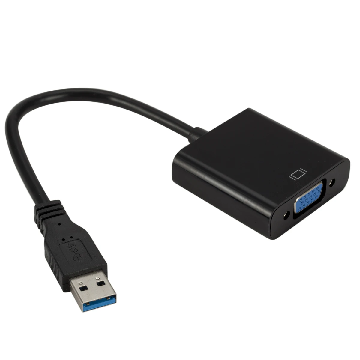Адаптер с USB 3 0 на VGA для мультидисплея внешняя видеографическая карта ноутбуков