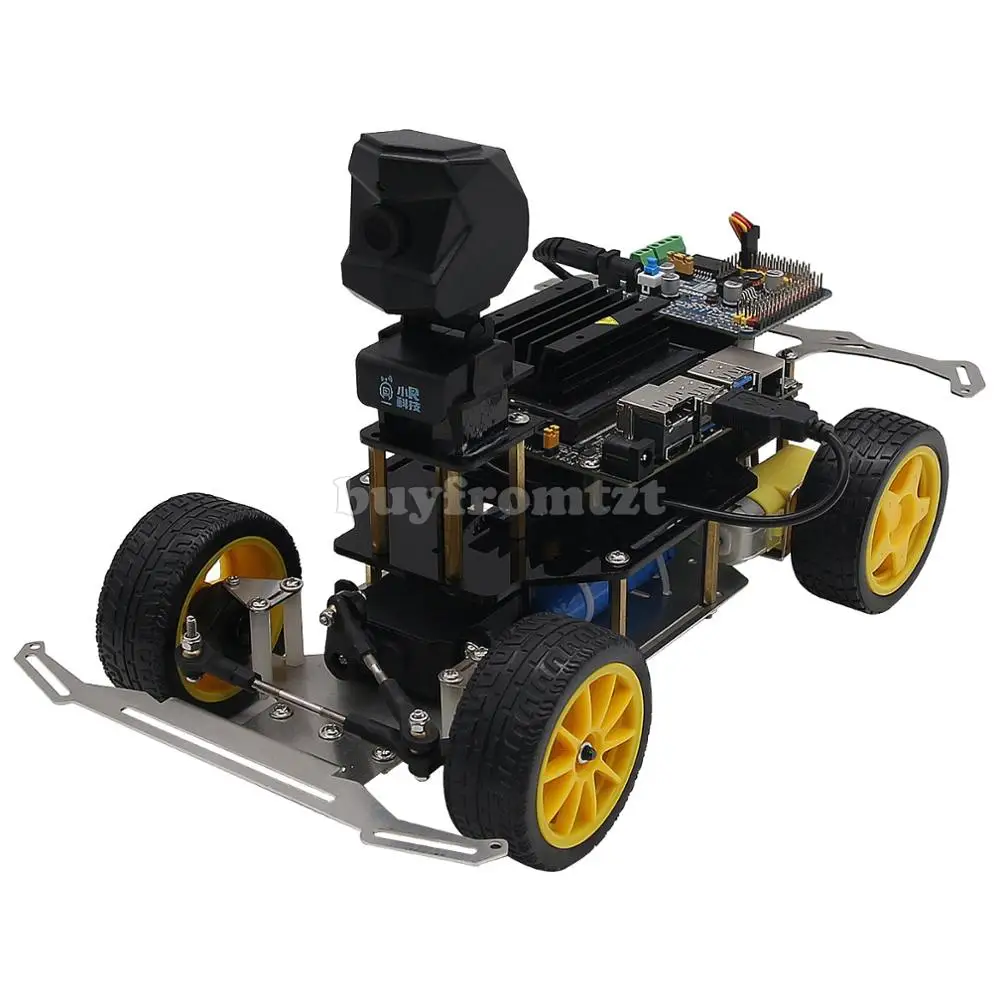  XR-F1 Donkey Car Smart Robot Car Kit AI Self Driving Car Kit w/ 720P HD Camera Unfinished - 33034062278