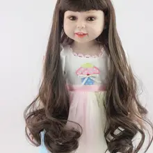 1" см 45 см длинные волосы Полный виниловая девочка-кукла Baby Alive Boneca Best подарки для обувь девочек подарок на день рождения раннего развивающие игрушки