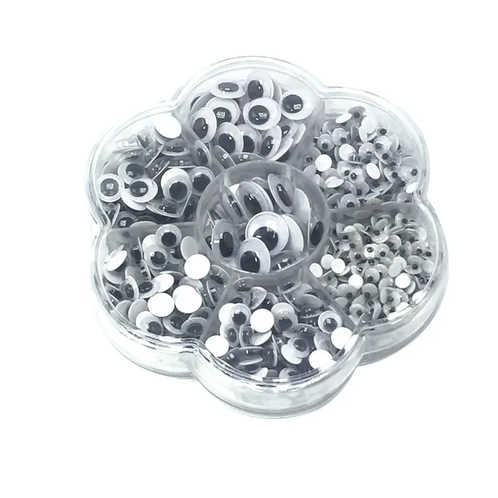 

LeadingStar 710Pcs/Box Mix 7 Sizes Round Cute Eyes for Doll Toy DIY Decor ZK30