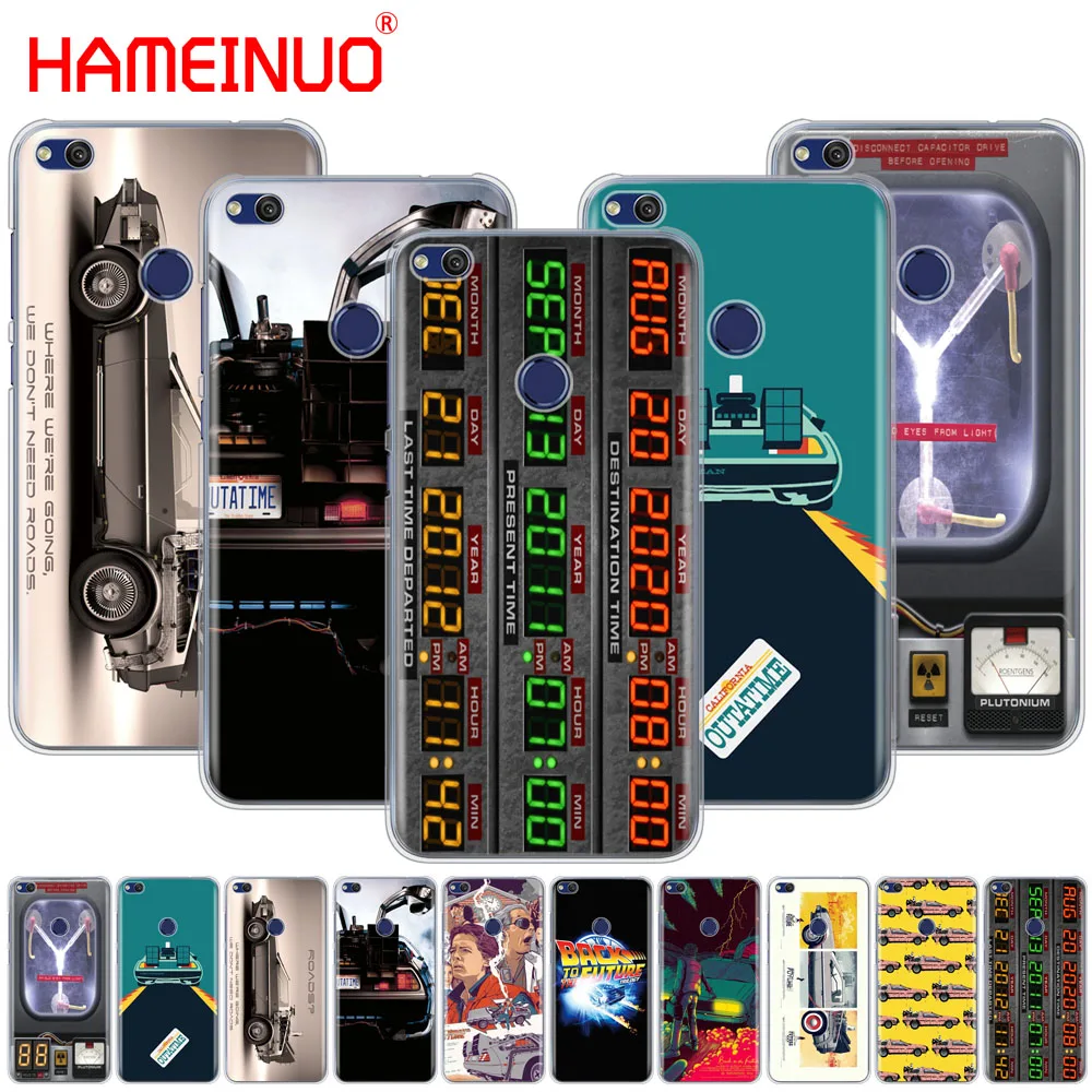Чехол для телефона с принтом DeLorean Time Machine huawei Ascend P7 P8 P9 P10 P20 lite plus pro G9 G8 G7 2017 |