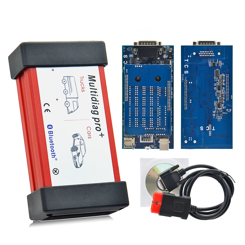 OBD2 Multidiag Pro + vci 2016 R1/2015 R3 Keygen один зеленый PCB OBDII интерфейс автомобиля/грузовик