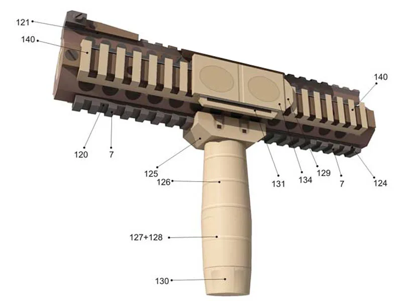 DIY 1:1 MK18 Штурмовая винтовка пистолет Бумажная модель Сборка ручной работы 3D игра-головоломка детская игрушка