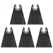 5 шт. 65 мм высокоуглеродистая стальная колеблющаяся многофункциональная пила для дерева и пластика