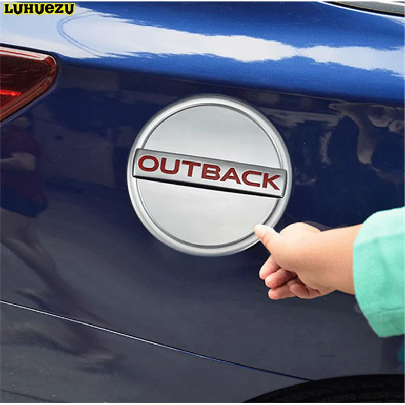 Buy Luhuezu ABS Chromed Gas Cover Fule Tank Cover For