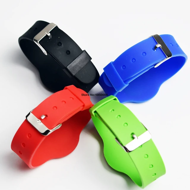 20Pcs/Lot 125Khz RFID T5577 Waterproof Proximity Rewritable Smart Adjustable Wristband Bracelet ID Card 3