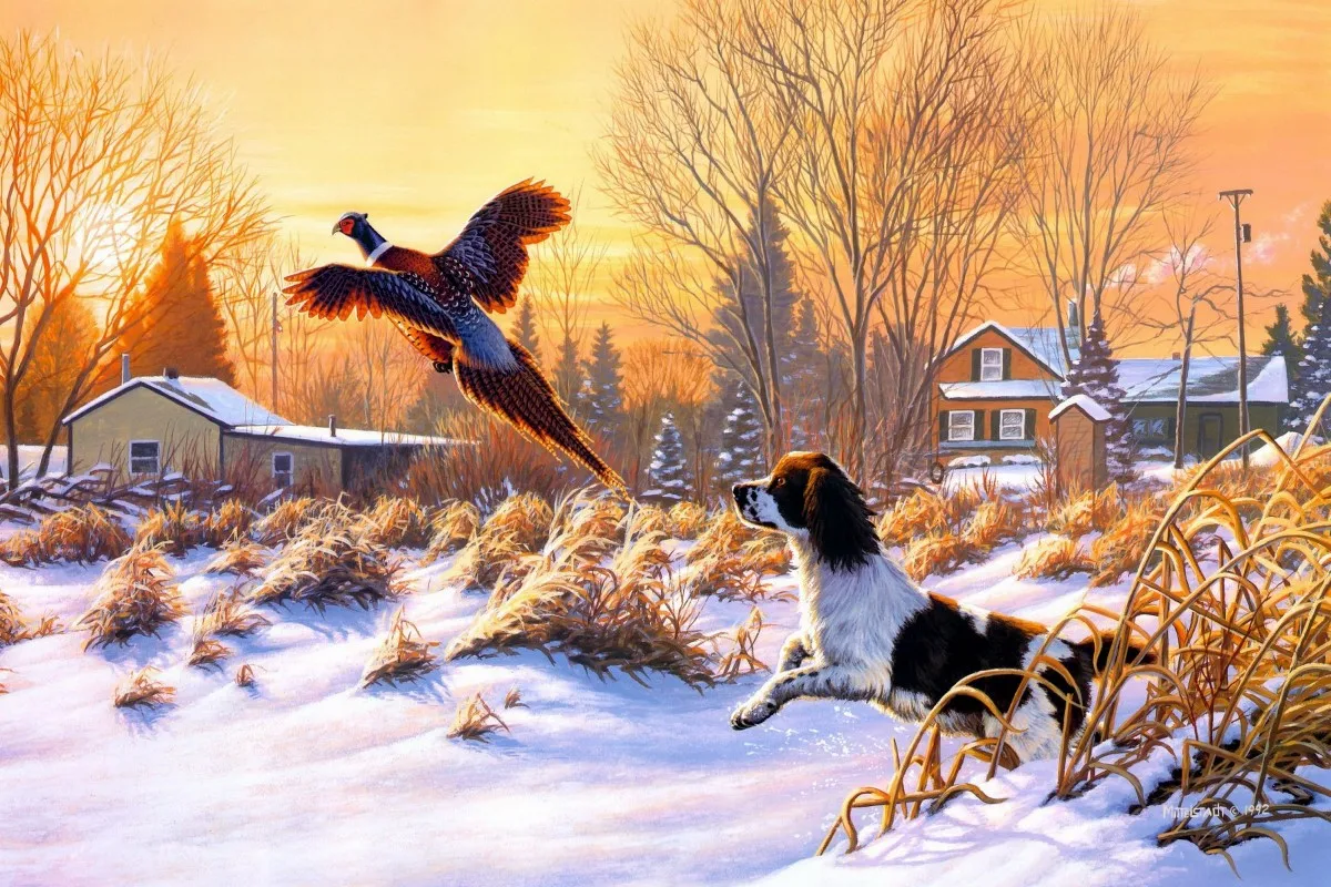 Online Get Cheap Bird Dog Paintings Aliexpress Alibaba Group and The Amazing  bird dog home decor for  Home