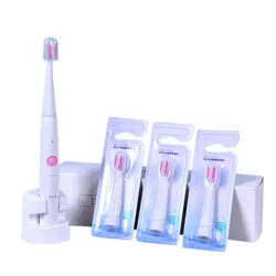 Dy18 электрическая зубная щетка звуковая для взрослых Индуктивная электрическая зубная щетка держатель с 4 сменная насадка для зубной щетки
