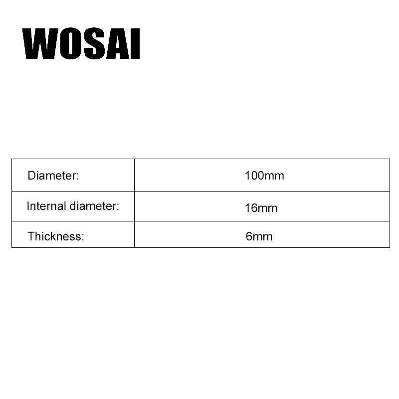 WOSAI 100 мм полимер шлифовальный круг многофункциональный металлический пильный диск режущий угловой шлифовальный станок роторный инструмент