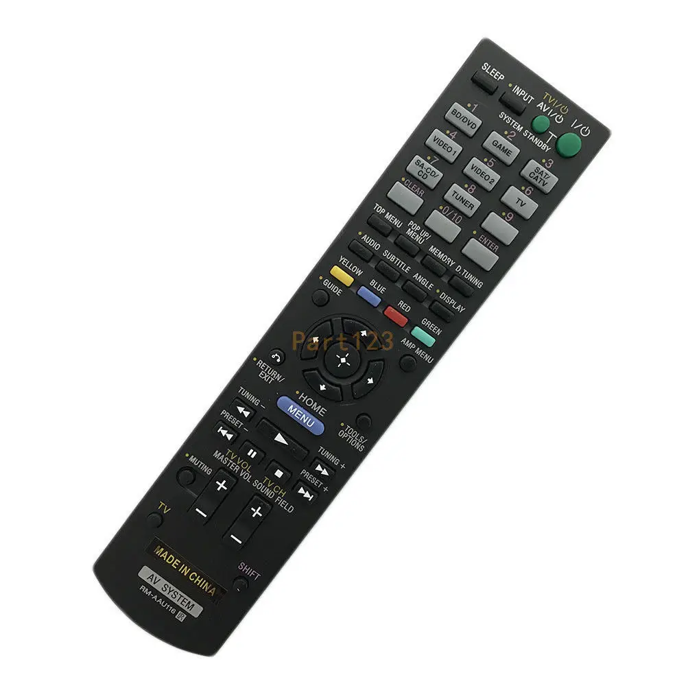 

New Fit For Sony RM-AAU116 STR-K3500SW KM3500 HT-DDW3500 STR-KS380 STR-KS470 AV Receiver Remote Control