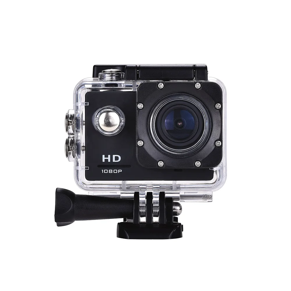 

New Arrival!HD Action Camera 30FPS 16MP 30M 2.0' Screen pro Waterproof Mini Helmet Cam bike Car Cam Video go Sports DV