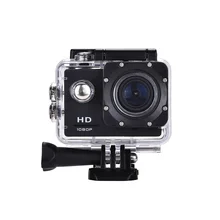 Новое поступление HD Действие Камера 30fps 16mp 30 м 2.0 ‘Экран Pro Водонепроницаемый мини шлем Cam велосипед автомобилей Cam Video go Спорт DV синий