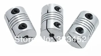 

3pcs/lot CNC Coupling Flexible D25xL30 Jaw Spider Plum Coupling Shaft Coupler 5/6/6.35/8/10/12mm