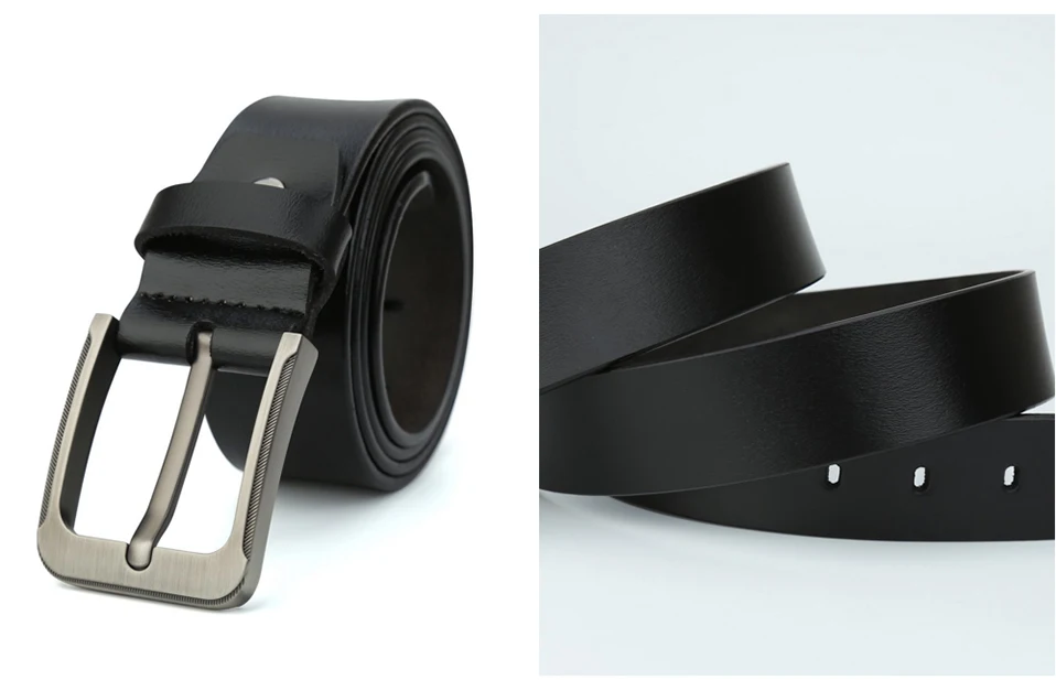 (7)Catelles strap male genuine leather belt for men belts 150cm Designer Black belt High quality Famous Luxury Brand Mens Long belts