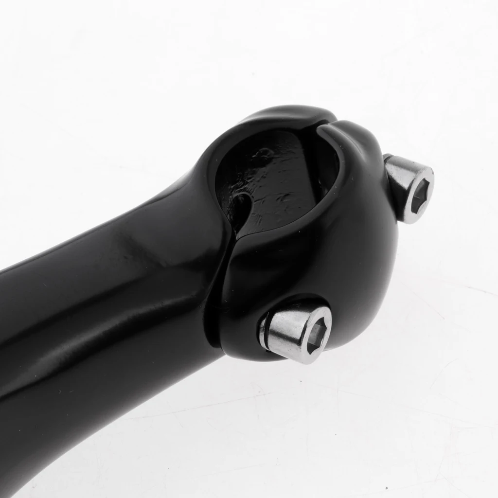 Adjustable 0-90 Degree Aluminum Alloy Bicycle Handlebar Stem Riser Adapter Extender Replacement for Road Mountain Bike MTB BMX