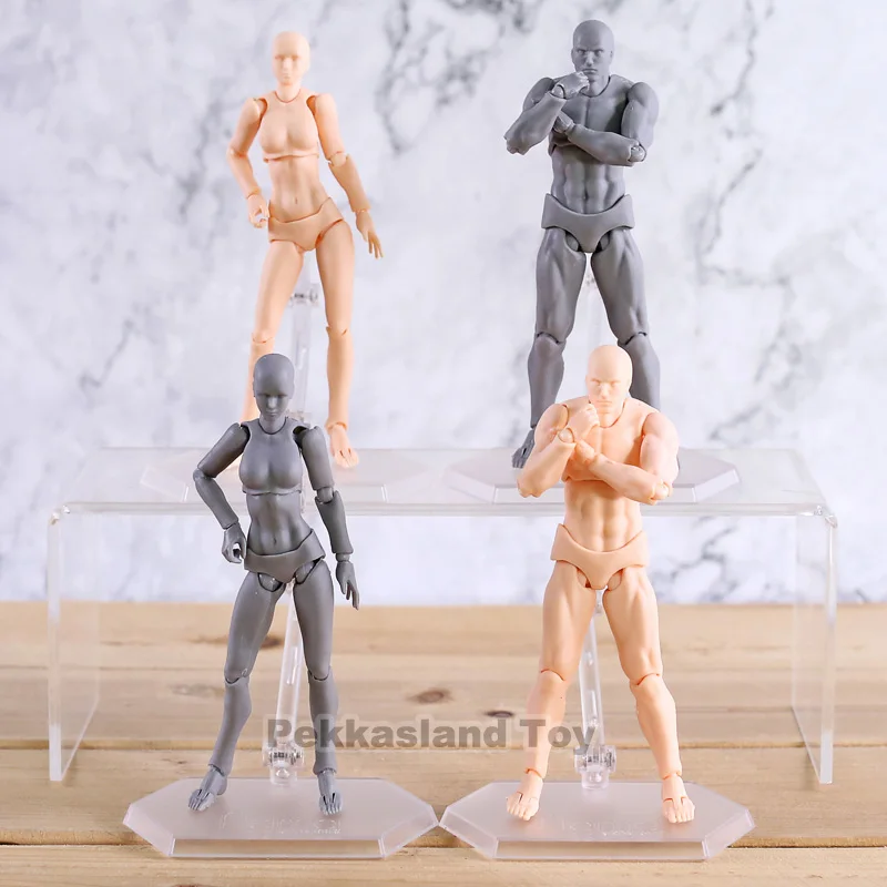 Экшн-фигурка Figma 2 0 Deluxe Edition Archetype Next She Or He тело тела плотного серого цвета ПВХ