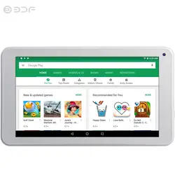 BDF Новый Android планшет 7 дюймов Android 5,1 образование планшеты 1 ГБ + ГБ 8 4 ядра Bluetooth Wi Fi планшет 7 8 9 10 планшеты