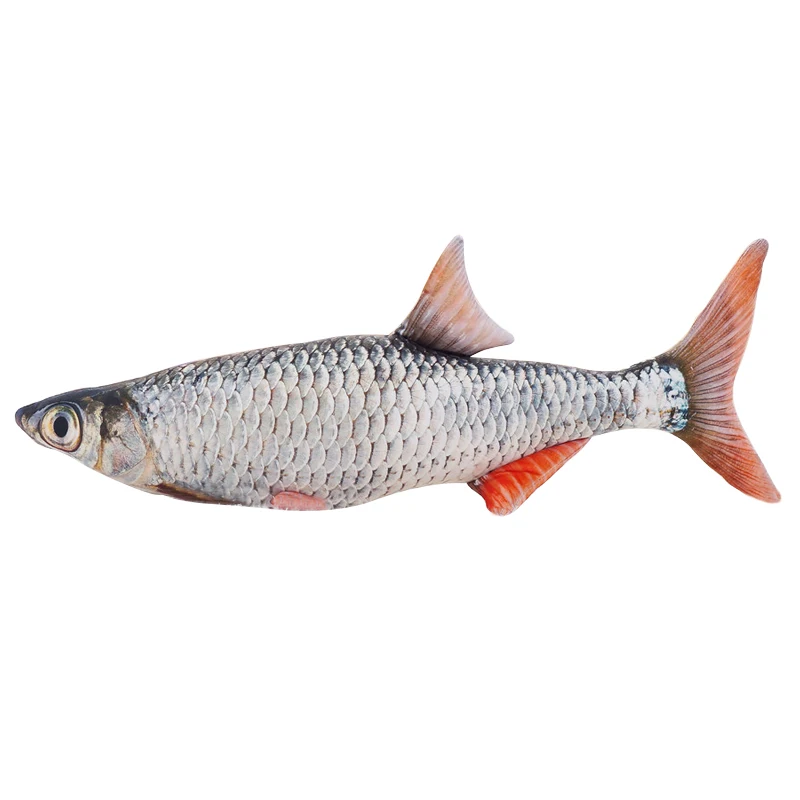 1pc 30cm Cute Simulation Crucian Fish Plush Toy Stuffed Cartoon Animal Fish Pillow Little Fish Dolls Valentines for Baby&Kids