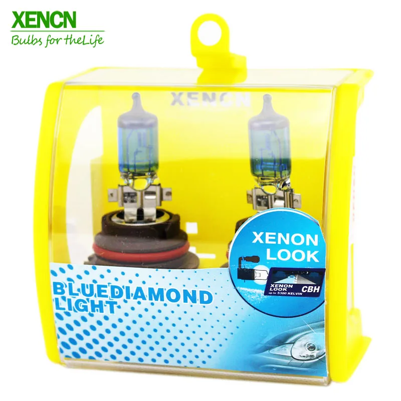 XENCN 9007 HB5 12В 65/55W 5300K Blue Diamond, для использования в светильник автомобильные лампы головной светильник Замена апгрейд галогенная лампа 30% более бордовый 75 м луч 2POS