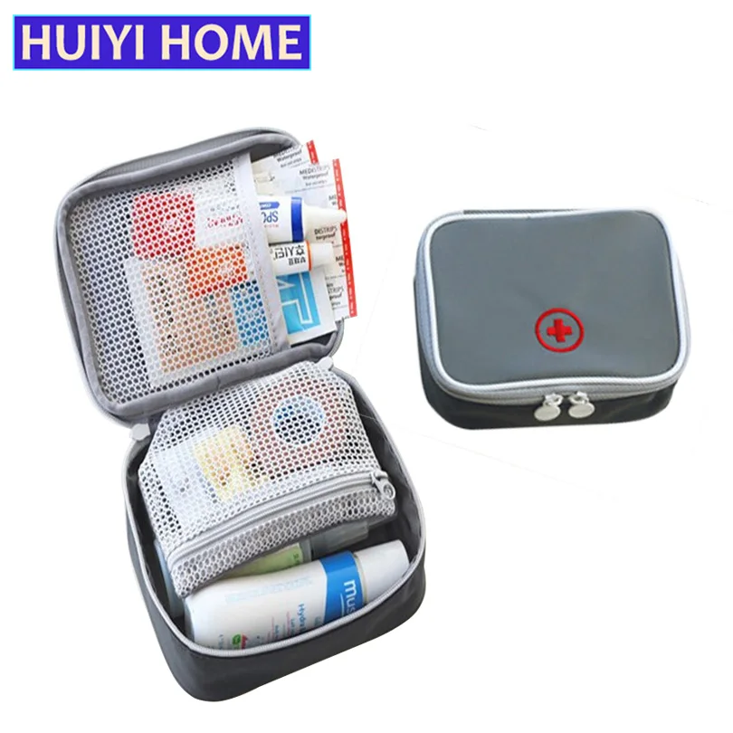 

Outdoor First Aid Kit Bag Portable Drug Storage Bags Emergency Medical Case Business Travel Mini Medicine Organizer Bag EGF057