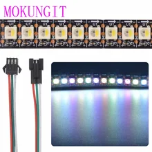Mokungit 1M SK6812 RGBW RGBWW 144 LEDs/m 5050 SMD Flexible Light Strip IP20 Non Waterproof IP65 IP67 White Black PCB DC5V