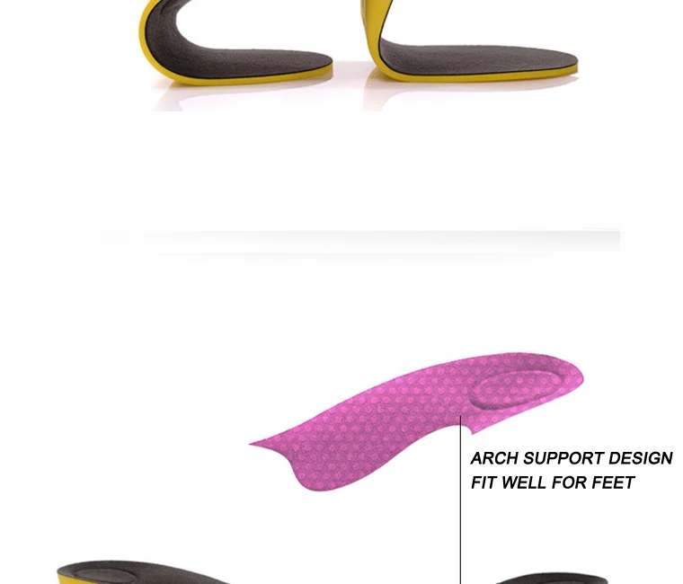 Height increase insoles for men/women 2/3/5 cm up invisiable arch support orthopedic insoles shock absorption blue/black color