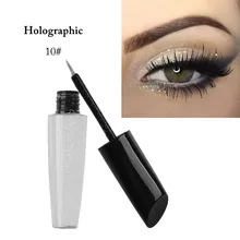 PHOERA, 10 цветов, блестящая подводка для глаз, стойкая жидкая подводка для глаз, блестящая водостойкая блестящая подводка для глаз TSLM2