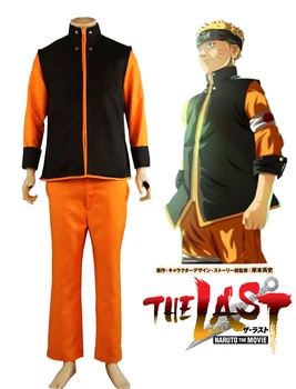 

S-3XL Cartoon Anime Naruto The last Cos Uzumaki Naruto Halloween Harajuku Anime Man Female Cosplay Costume