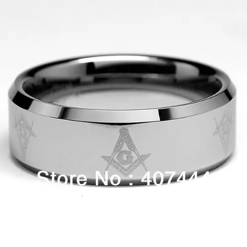 Кольцо мужское из карбида вольфрама 8 мм размеры от 5 до 14|ring size 16 mm|ring defensering finger
