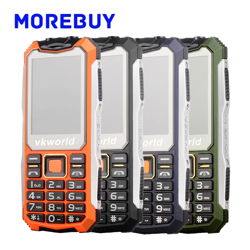 Vkworld Stone V3S Daily Waterproof Dustproof Shatterproof Mobile Phone FM Bluetooth Dual SIM Card Long Standby