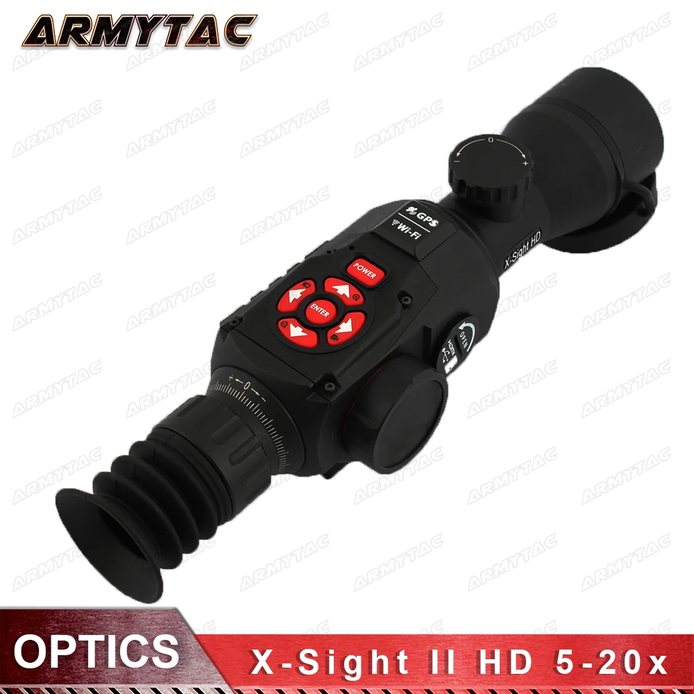 X-Sight II HD 5-20 Смарт дневная/Ночная винтовка с разрешением 1080p видео баллистический