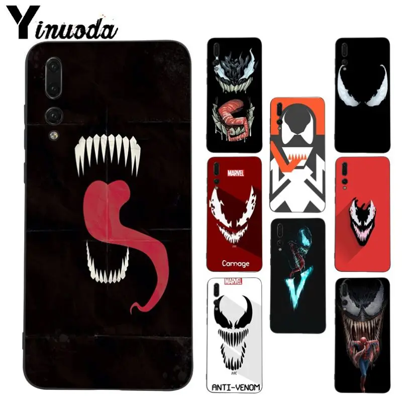 Yinuoda Venom Diy защитный чехол для сотового телефона Huawei nova 3i P20Lite P10 Plus Mate10Lite Mate20 P20 Pro