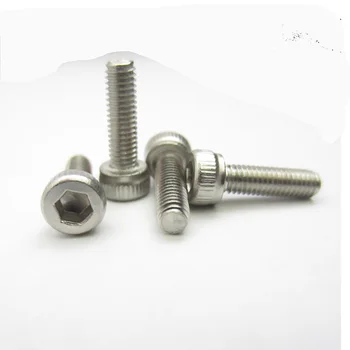 

1000Pcs M3 DIN912 304 Stainless Steel Hexagon Socket Head Cap bolt Hex Socket Screw Metric Bike Screw hexagon