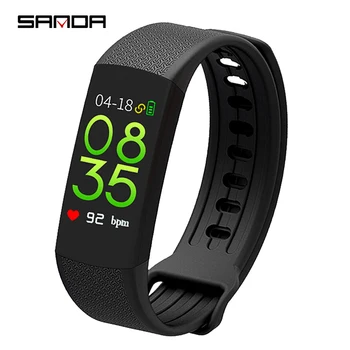 

Sanda watch women business sports ladies bracelet smart watches multi-function heart rate blood pressure sleep monitoring health
